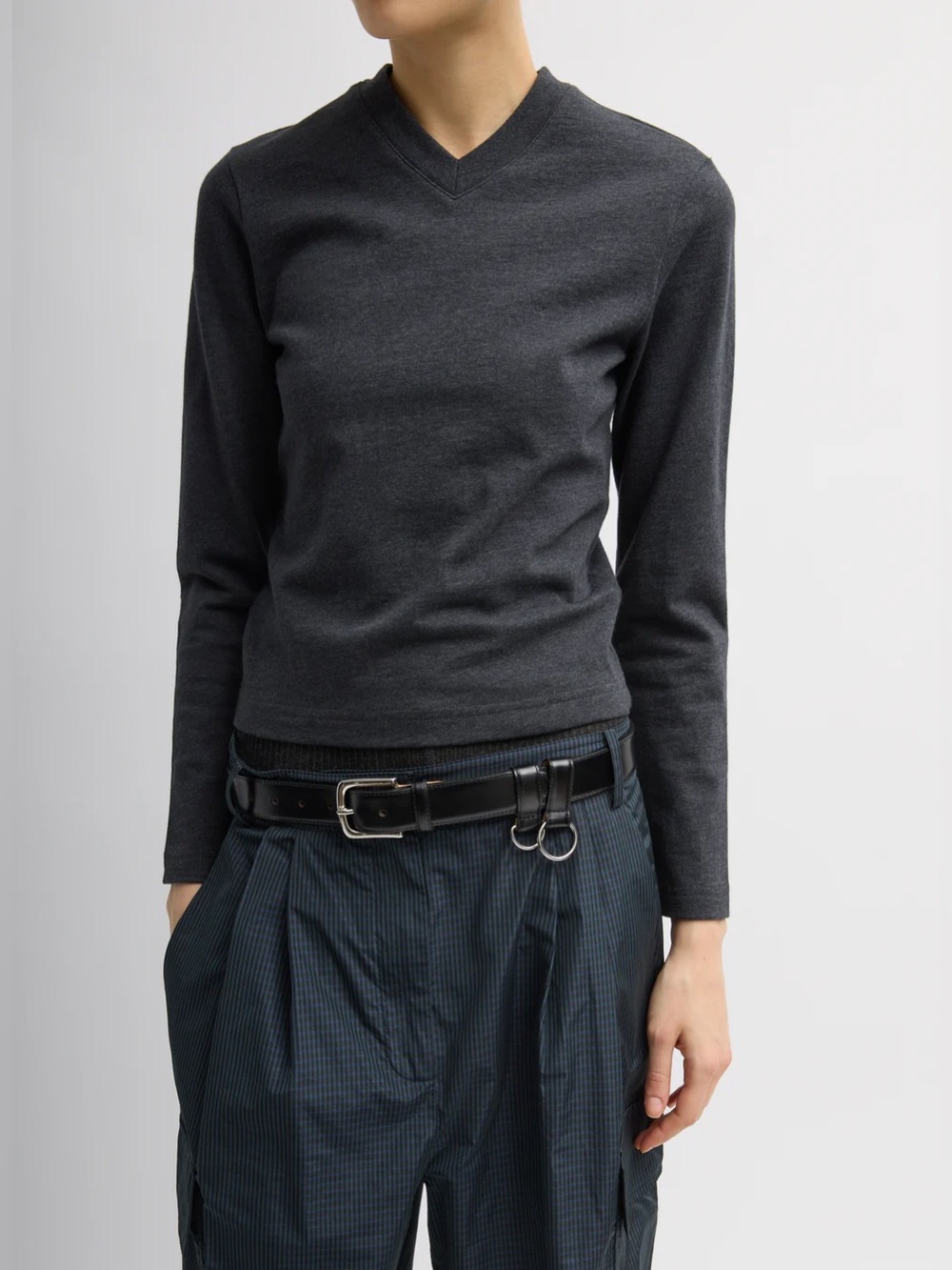 Perfect T-Shirt Shrunken V-Neck